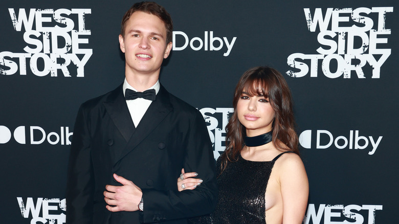 Ansel Elgort & Violetta ﻿Komyshan