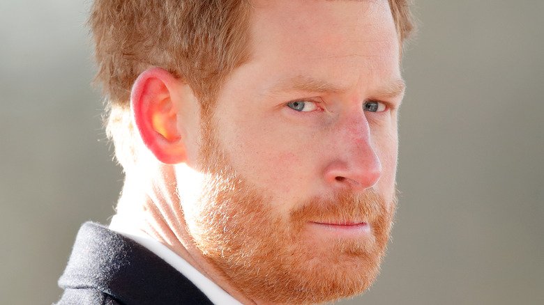 Prince Harry at an event. 