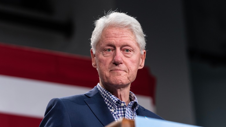 Bill Clinton at campaign speech