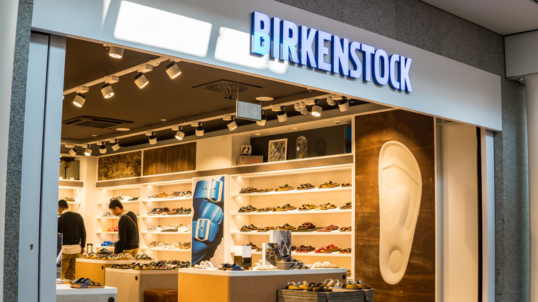 Birkenstock storefront 