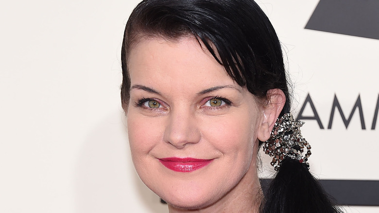 Pauley Perrette smiling