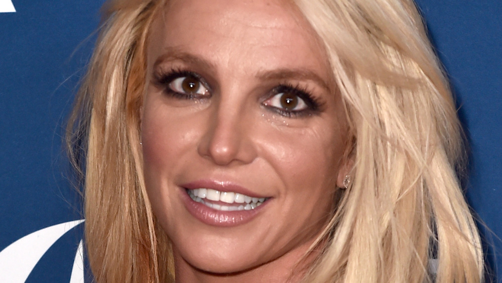 Britney Spears smiling