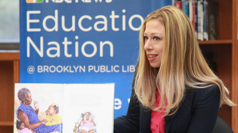 Chelsea Clinton at Brooklyn Library