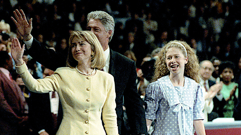 Chelsea Clinton Hillary Clinton and Bill Clinton