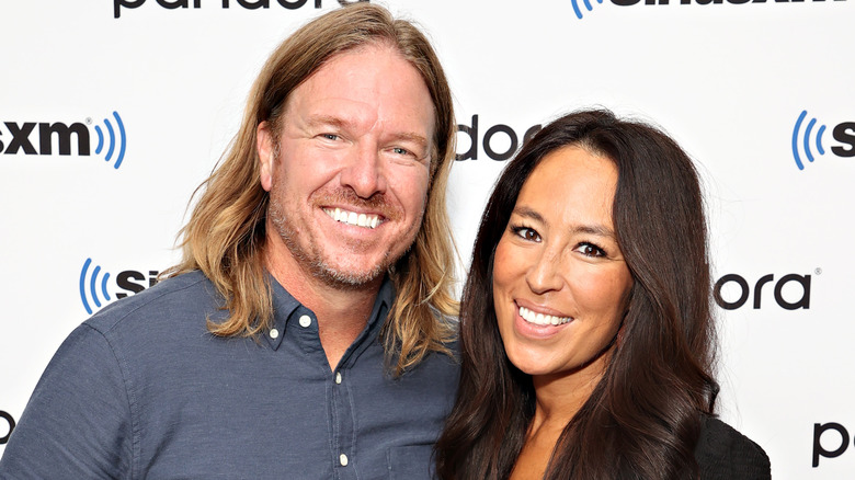 Chip and Joanna Gaines smiling