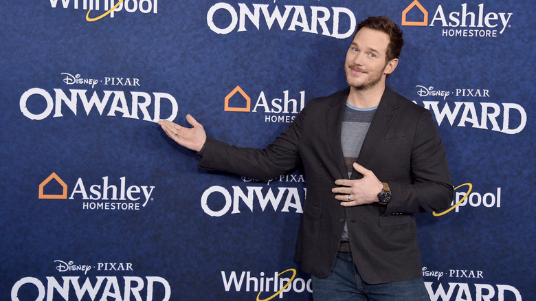 Chris Pratt at the "Onward" premiere in 2020