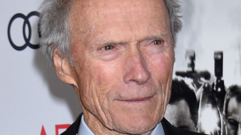 Clint Eastwood smiling