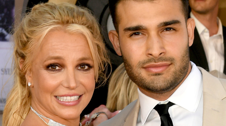 Britney Spears and Sam Asghari