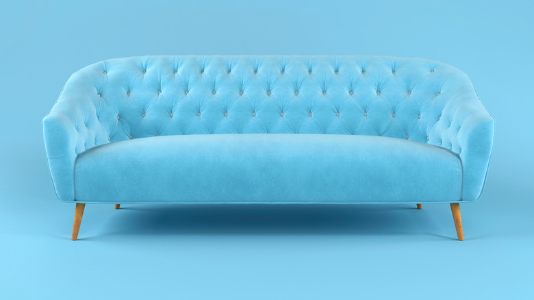 blue couch