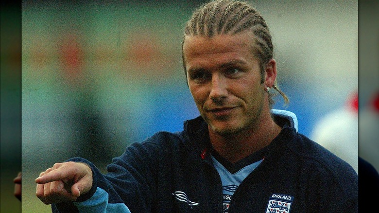 David Beckham cornrows South Africa
