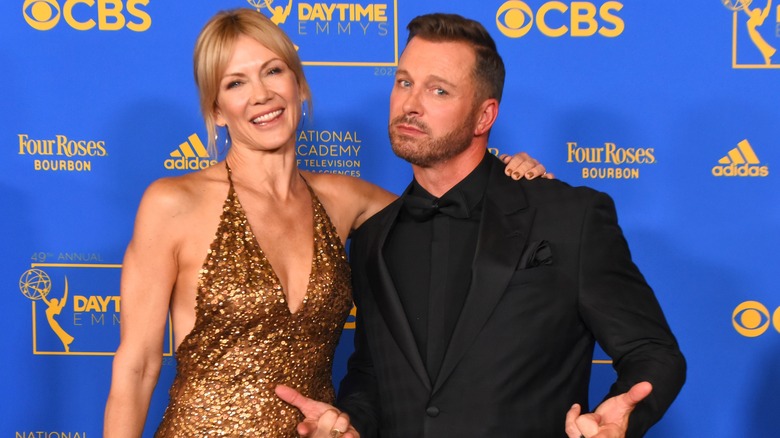 Eric Martsolf and Stacy Haiduk at an event 