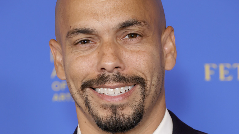 Bryton James smiling