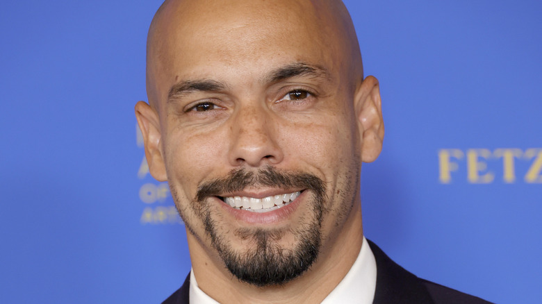 Bryton James smiling