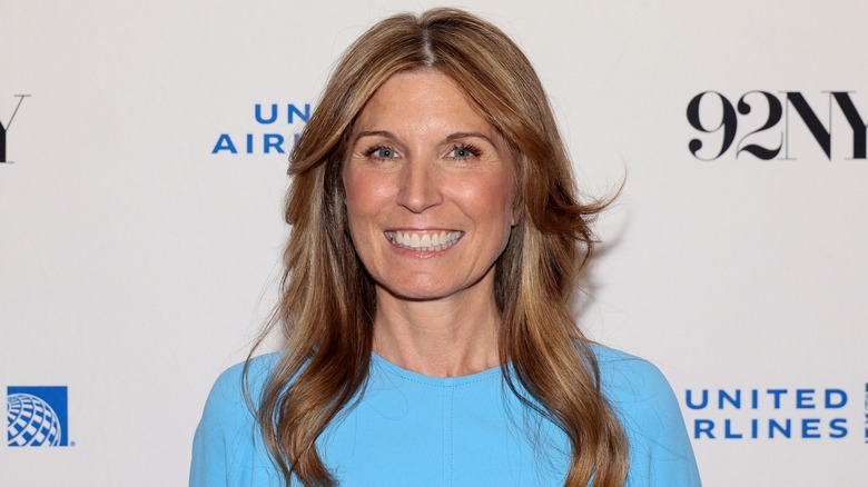 MSNBC anchor Nicolle Wallace smiling