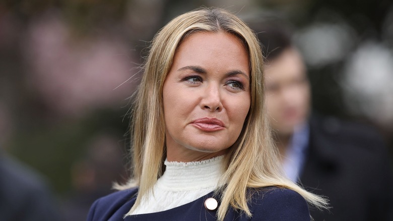 Vanessa Trump smirking