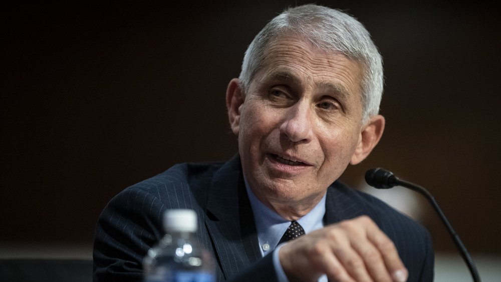 Anthony Fauci talking