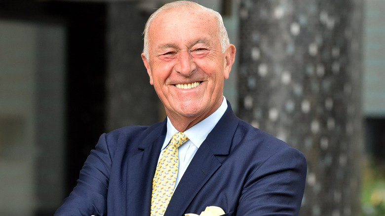 Len Goodman smiling