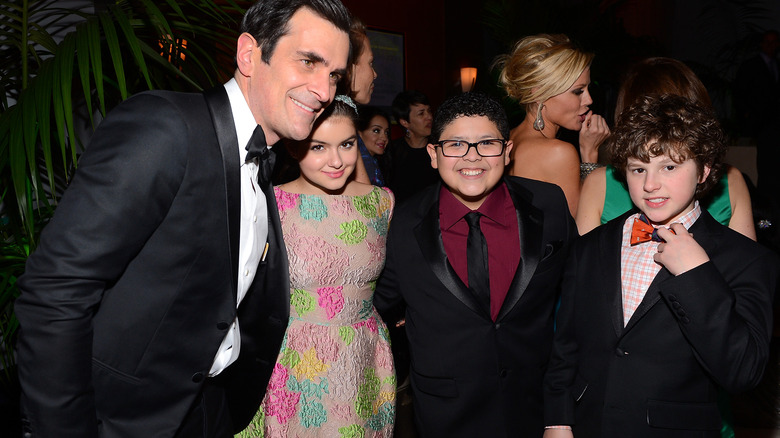 Modern Family cast posing