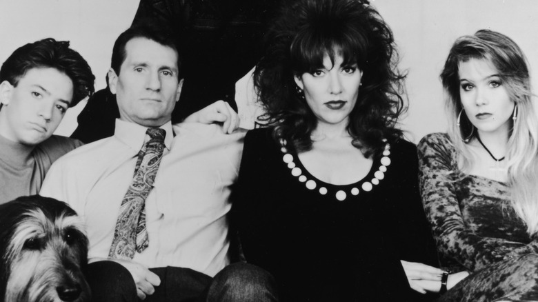 David Faustino, Ed O'Neill, Katey Sagal, and Christina Applegate on Married... with Children