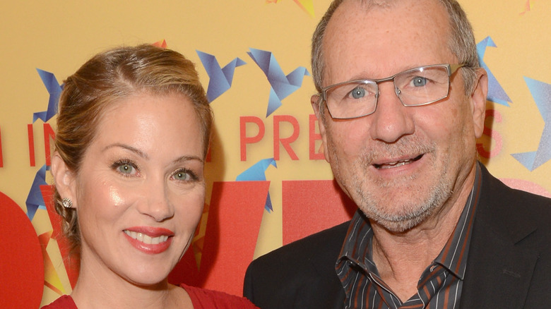 Christina Applegate and Ed O'Neill on the red carpet