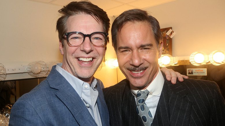 Eric McCormack and Sean Hayes smiling