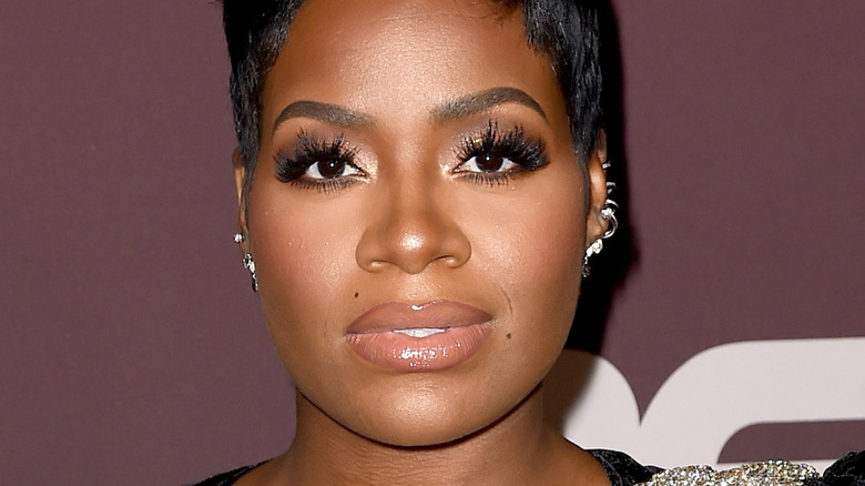 Fantasia Barrino looking serious