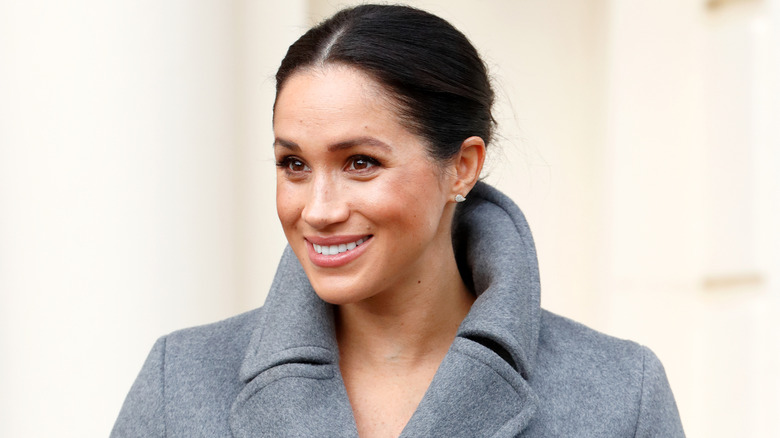 Meghan Markle smiling