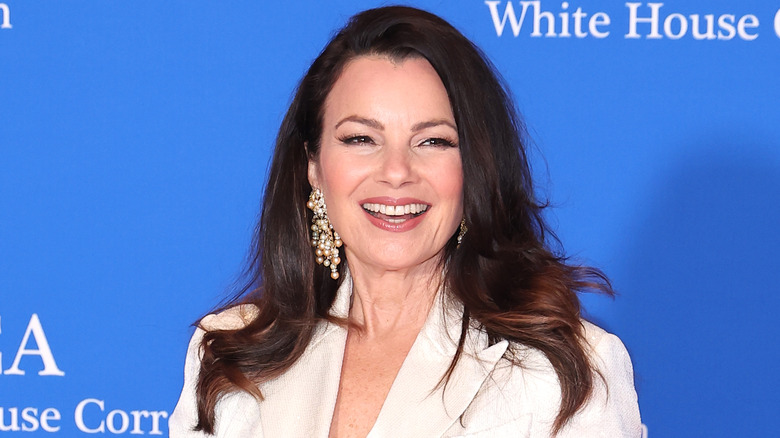 Fran Drescher smiling