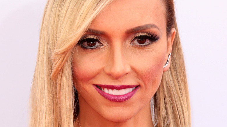 Close-up of Giuliana Rancic smiling