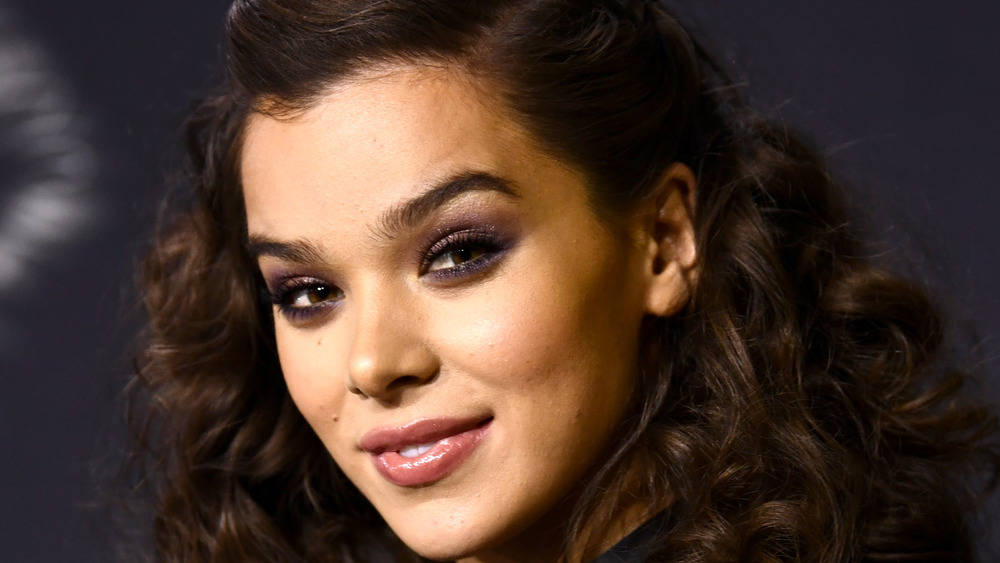 Actress Hailee Steinfeld smiling