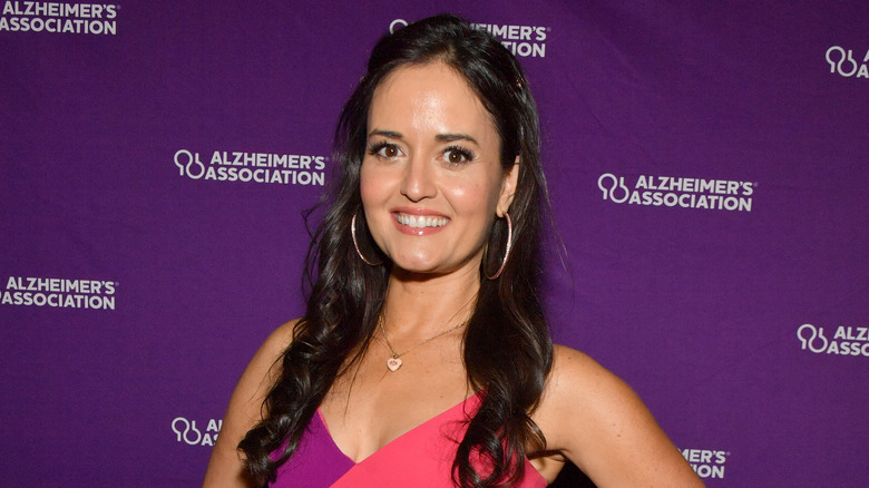 Danica McKellar smiling