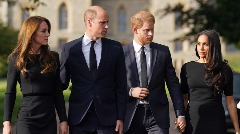 Kate Middleton, Prince William, Prince Harry, Meghan Markle