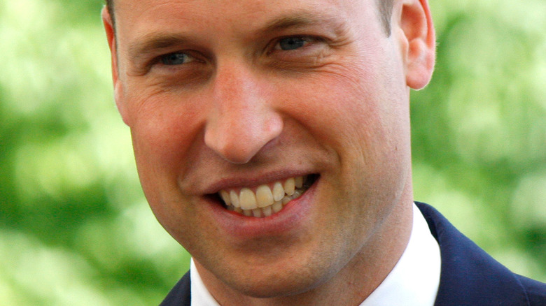 Prince William smiling