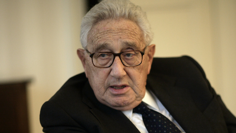 Henry Kissinger speaking