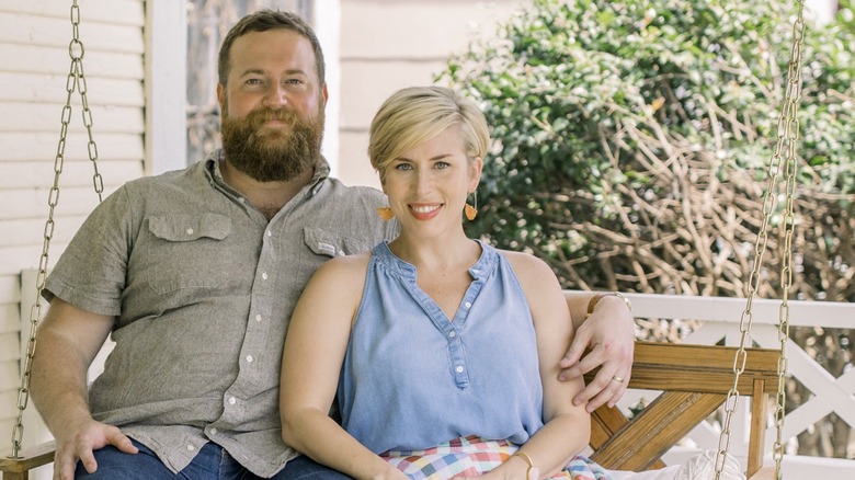 Ben and Erin Napier in a still from "Home Town"