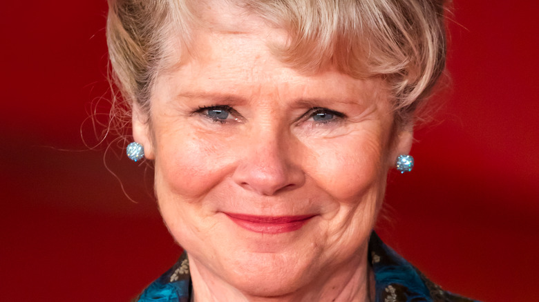 Imelda Staunton on the red carpet