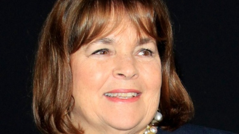 Ina Garten semi-smiling