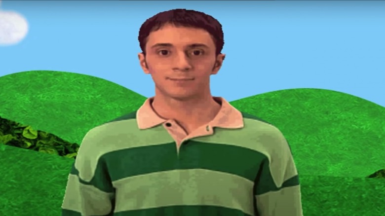 Steve Burns on 'Blue's Clues'