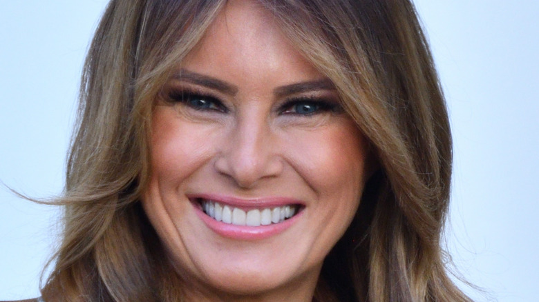 Melania Trump smiling