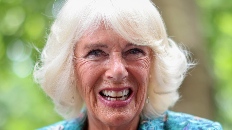 Camilla Parker Bowles at her birthday luncheon