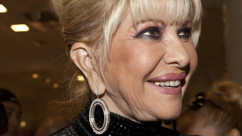 Ivana Trump in profile