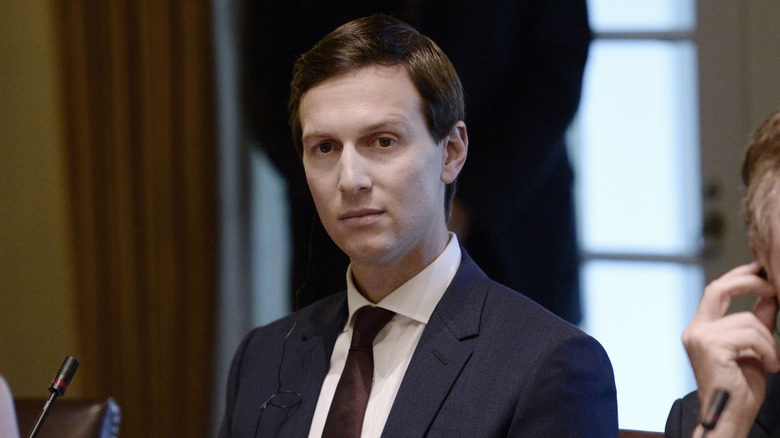 Jared Kushner at a meeting