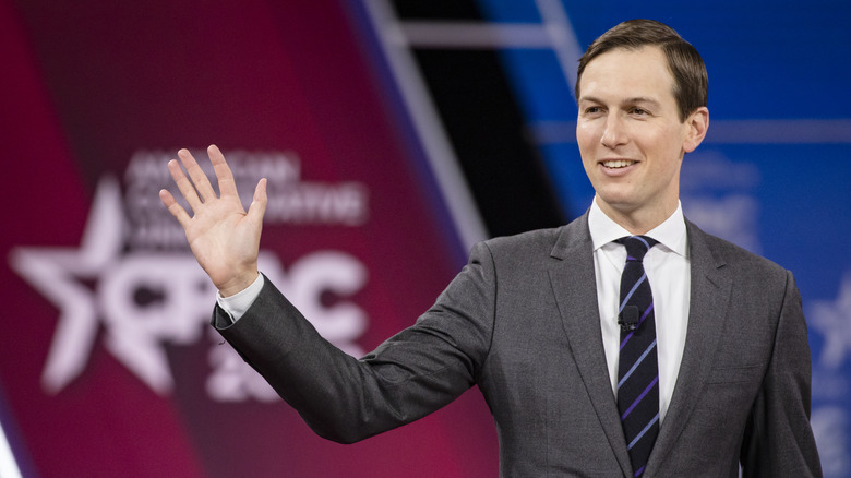 Jared Kushner waving