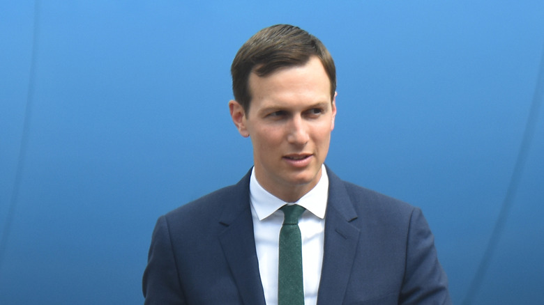 Jarred Kushner looking away