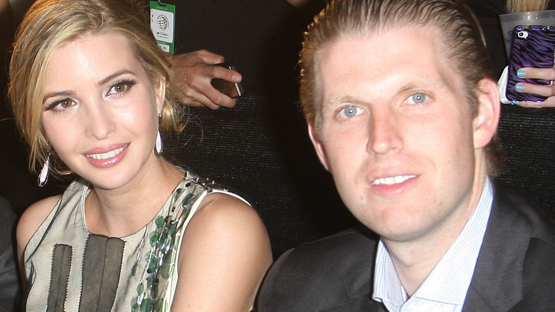 Ivanka Trump and Eric Trump