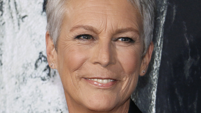 Jamie Lee Curtis smiling