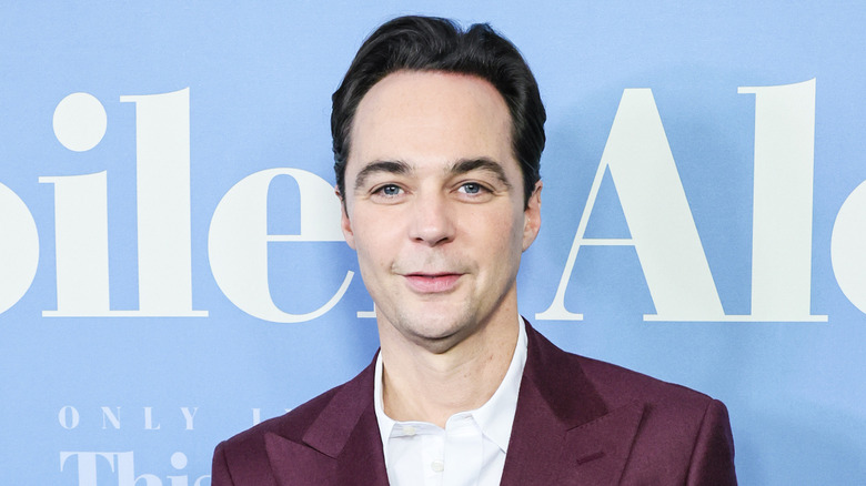 The Bing Bang Theory's Jim Parsons smirking