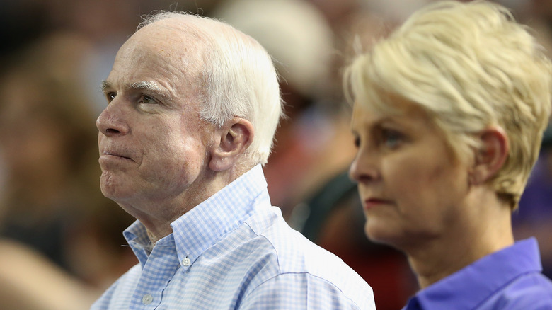 John and Cindy McCain