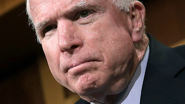 John McCain at the Senate