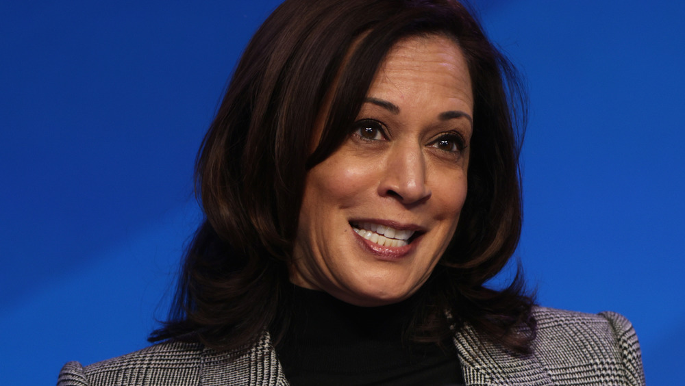 Kamala Harris speaking